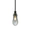 Besa Lighting Wish Stem Pendant, Smoke/Clear, Bronze Finish, 1x40W Incandescent 1TT-WISHSM-BR - alternate 1